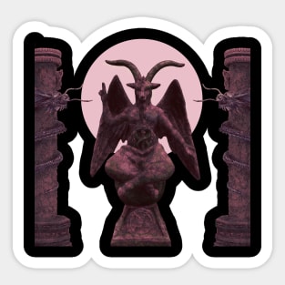 Baphomet - The Sabbatic Goat Sticker